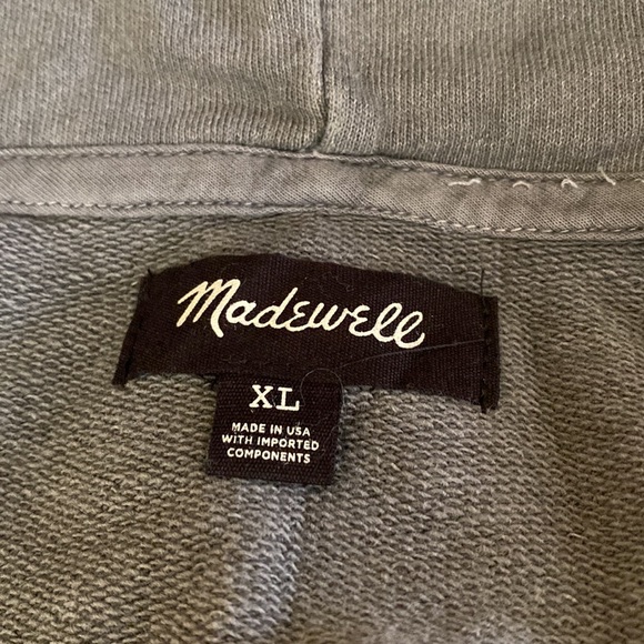 NWOT Madewell fabulous hoodie sweat jacket from Nordstroms. - Picture 12 of 16